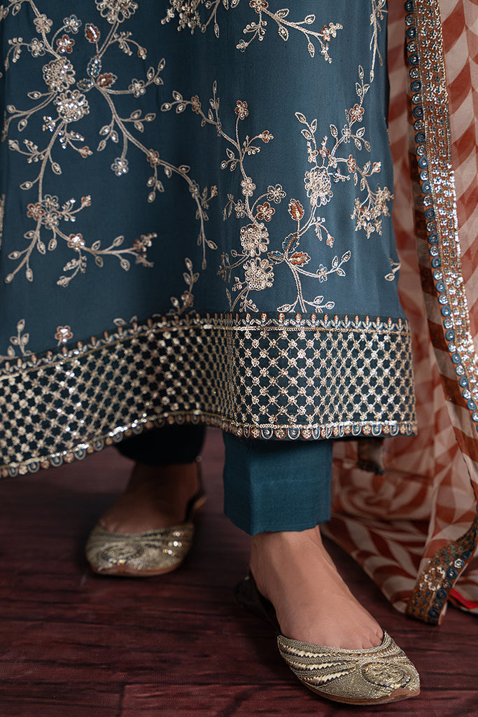 Cross Stitch | Luxury Pret | RELIC MESH by Cross Stitch - Designer Dress - Type: Luxury - Available at Libayah - 100% Original