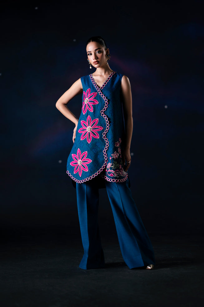 Fozia Khalid | Stardust Luxe | Vega by Fozia Khalid - Designer Dress - Type: Ladies Clothes - Available at Libayah - 100% Original