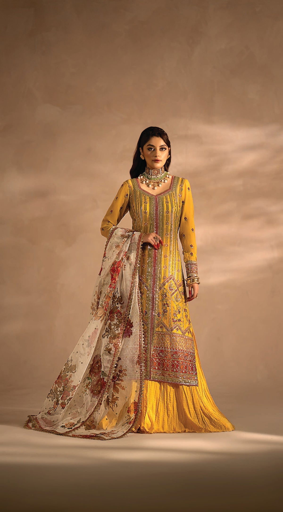 Myeesha | Nayab Formals | Pukhraj by Myeesha - Designer Dress - Type: Ladies Clothes - Available at Libayah - 100% Original