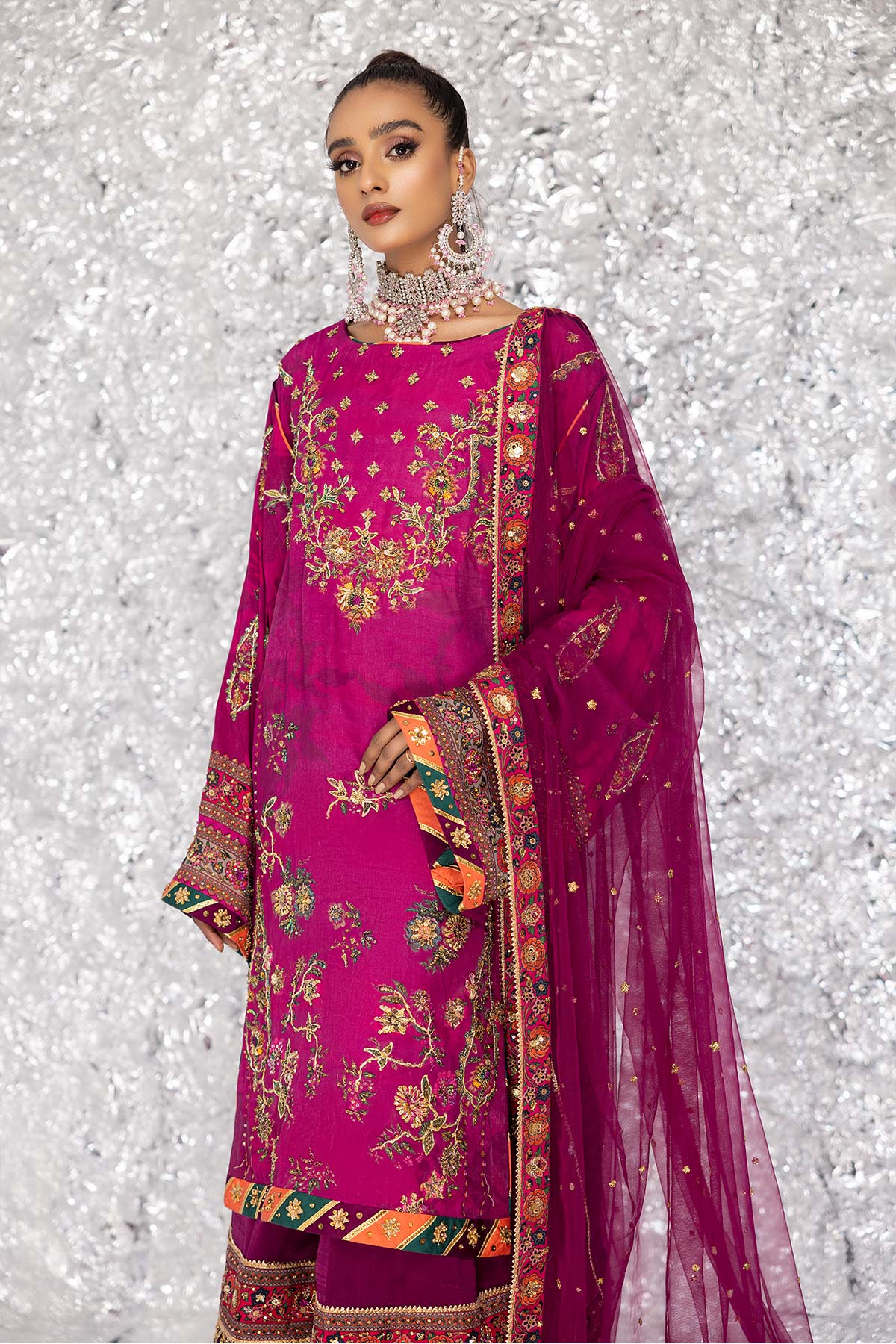 Mina Kashif | Luxury Pret | MK22-3 by Mina Kashif - Designer Dress - Type: Formal - Available at Libayah - 100% Original