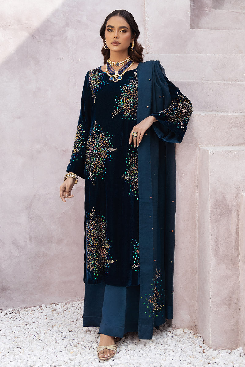 Chic Ophicial | Velveteen Luxury Fall Collection | Zaira by Chic Ophicial - Designer Dress - Type: Ladies Clothes - Available at Libayah - 100% Original