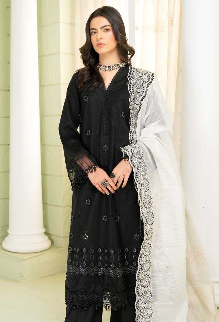 Humdum | Baad e Baharan Lawn | Baad e Baharan - D06 by HumDum - Designer Dress - Type: Ladies Clothes - Available at Libayah - 100% Original