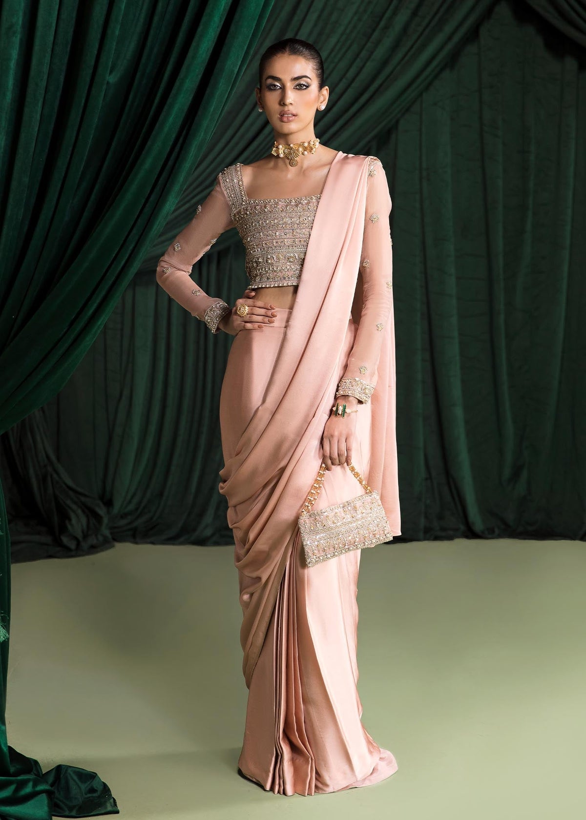 Kanwal Malik | Wedding Formals and Bridals | BELLA by Kanwal Malik - Designer Dress - Type: Ladies Clothes - Available at Libayah - 100% Original