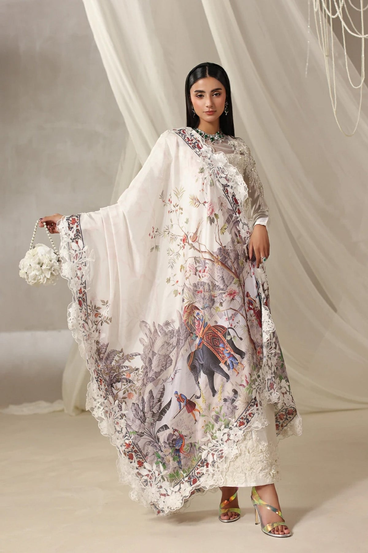Musferah Saad | Into Twilight | Aria by Musferah Saad - Designer Dress  - Type : Ladies Clothes - Available at Libayah - 100% Original 