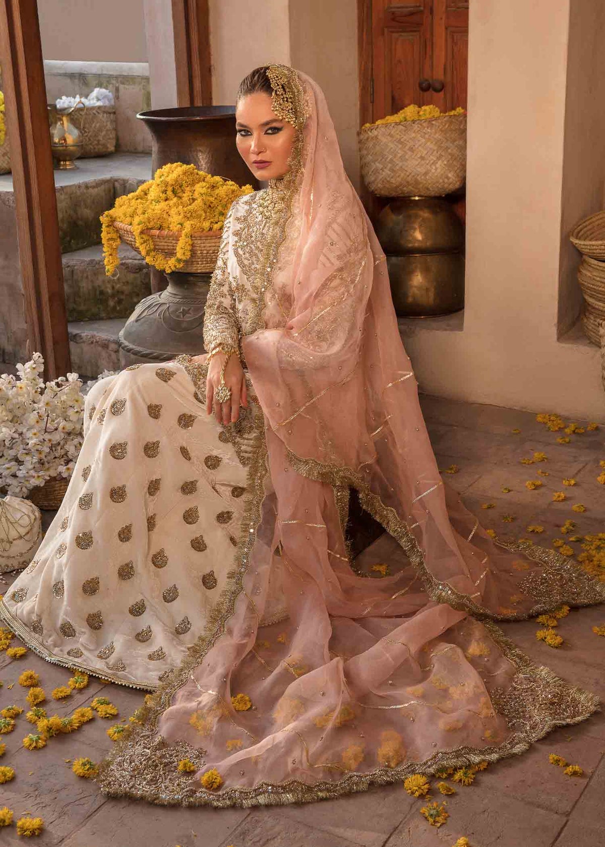 Kanwal Malik | Wedding Formals and Bridals | Nargis by Kanwal Malik - Designer Dress - Type: Ladies Clothes - Available at Libayah - 100% Original