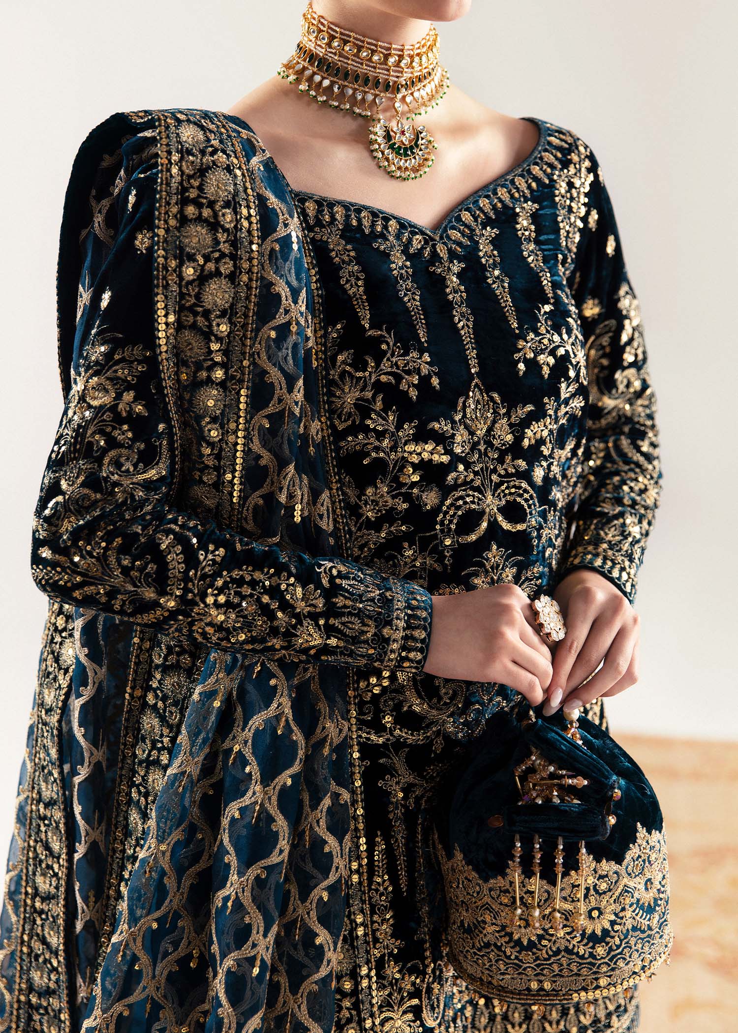 Kanwal Malik | Wedding Formals and Bridals | Nazmi by Kanwal Malik - Designer Dress - Type: Ladies Clothes - Available at Libayah - 100% Original
