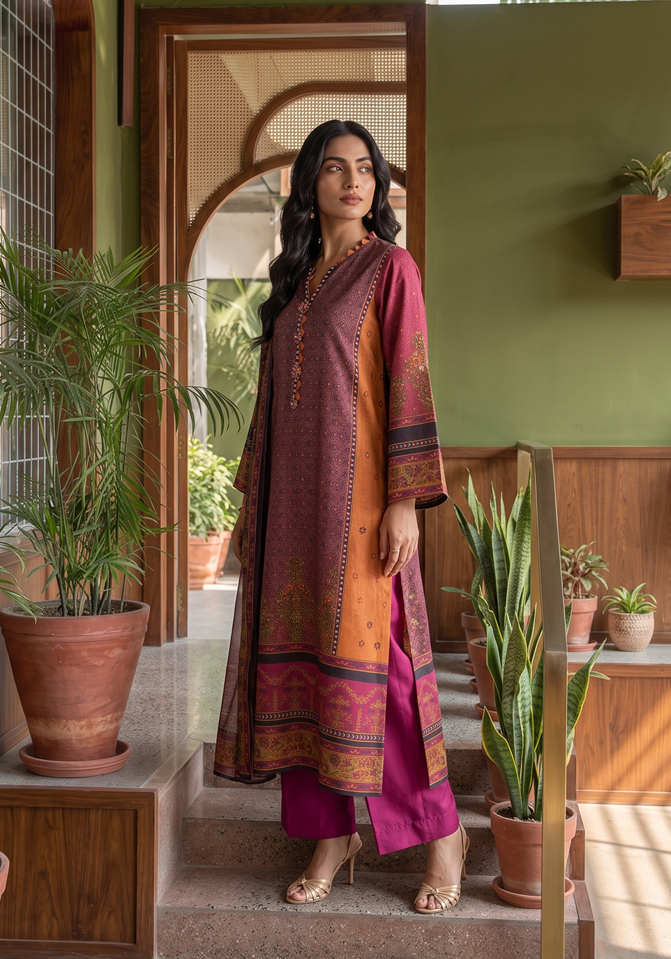 Zarqash | Silk Edit 26 | MEHRUN by Zarqash - Designer Dress  - Type : Ladies Clothes - Available at Libayah - 100% Original 