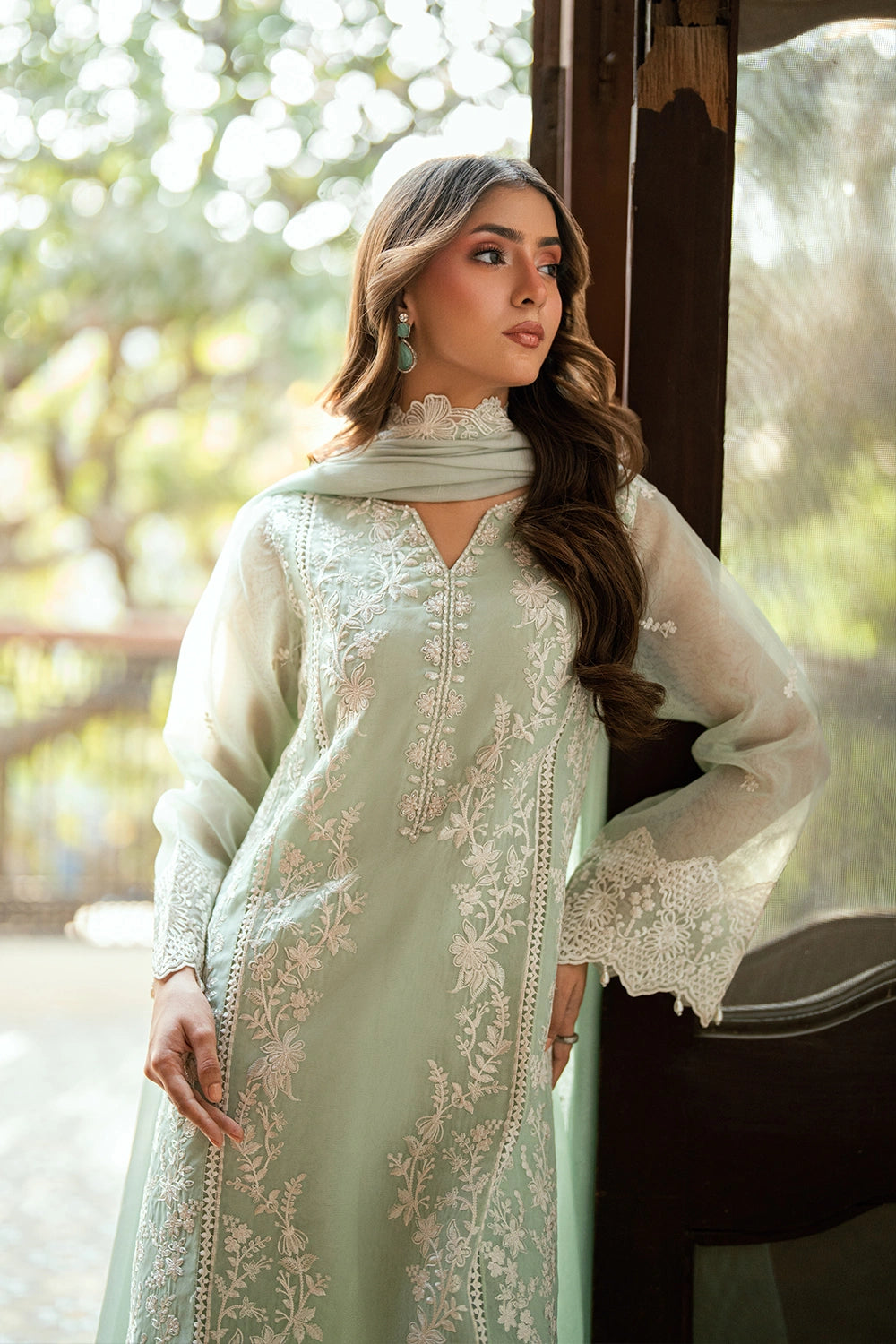 Afrozeh | Basic Pret 26 RTW | NACRE by Afrozeh - Designer Dress  - Type : Ladies Clothes - Available at Libayah - 100% Original 