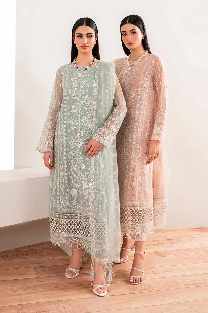 Braoque | Luxury Pret 24 | CHIFFON UF-680 by Baroque - Designer Dress - Type: Luxury - Available at Libayah - 100% Original