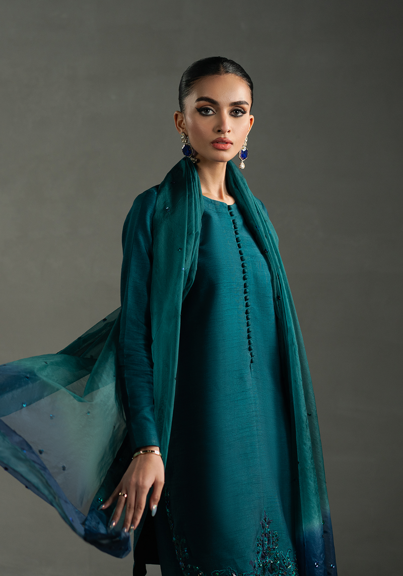 Zarqash | Silk Edit | ZQS 015 ELOISE by Zarqash - Designer Dress - Type: Ladies Clothes - Available at Libayah - 100% Original