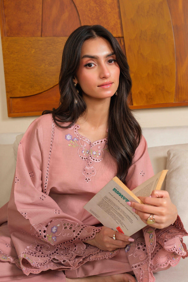 Noor by Saadia Asad | Noor Pret 25 | D6 - Pink Whispers by Noor by Saadia Asad - Designer Dress  - Type : Ladies Clothes - Available at Libayah - 100% Original 