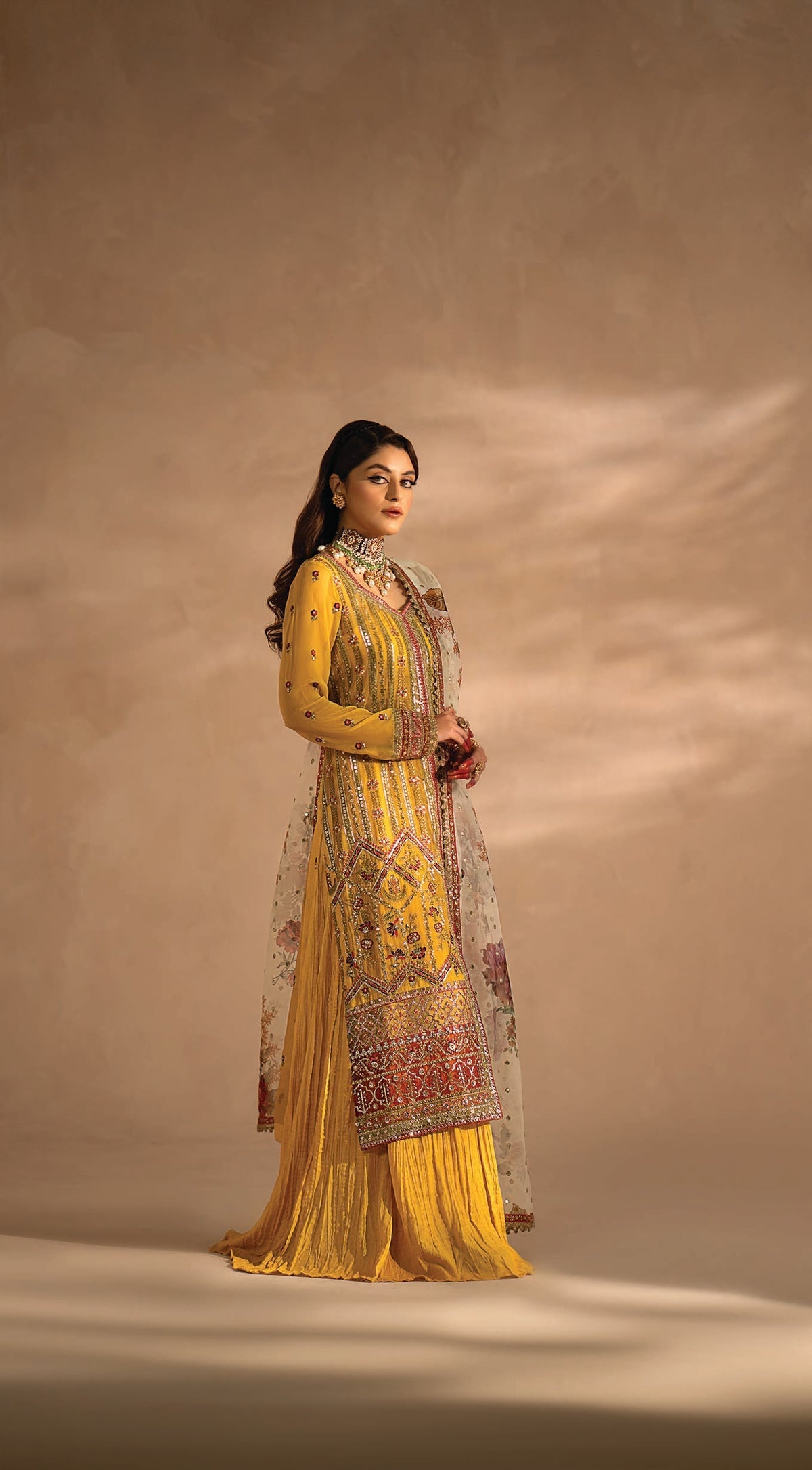 Myeesha | Nayab Formals | Pukhraj by Myeesha - Designer Dress - Type: Ladies Clothes - Available at Libayah - 100% Original