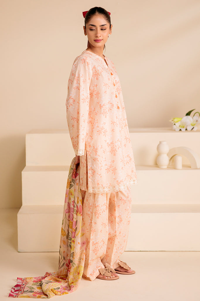 Cross Stitch | Daily Wear | DUSKY ROSE by Cross Stitch - Designer Dress - Type: Casuals - Available at Libayah - 100% Original