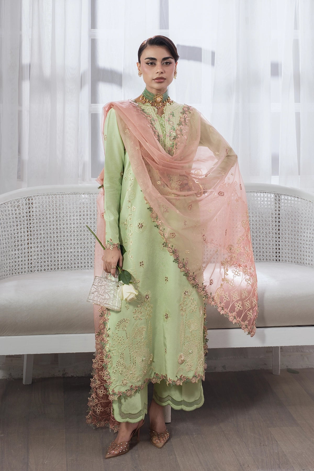 Rangrasiya | Lumeire Silk |Alma by Rangasiya - Designer Dress  - Type : Ladies Clothes - Available at Libayah - 100% Original 