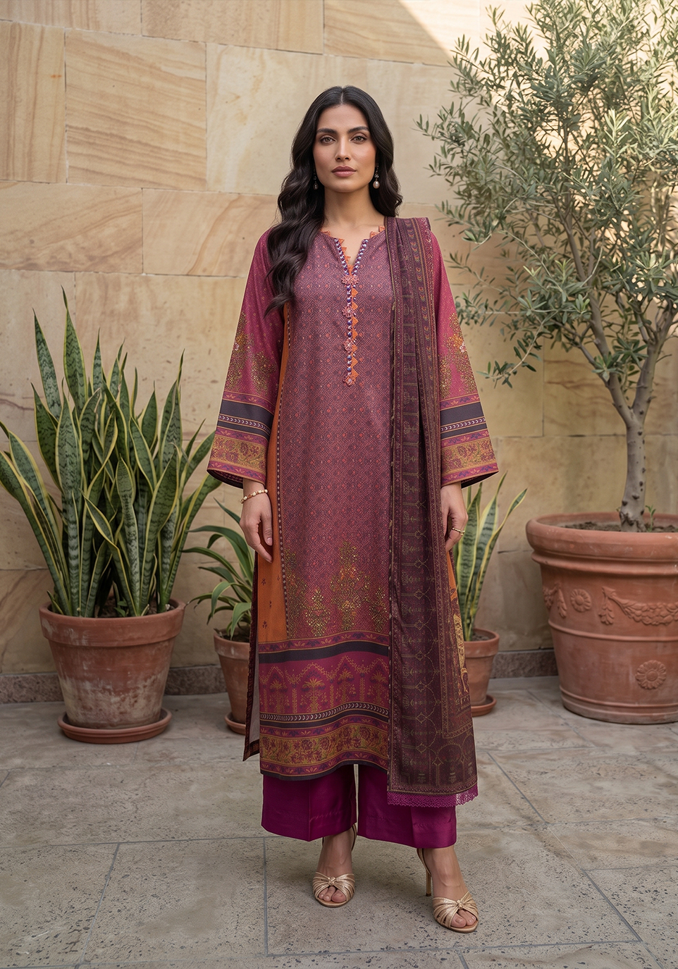 Zarqash | Silk Edit 26 | MEHRUN by Zarqash - Designer Dress  - Type : Ladies Clothes - Available at Libayah - 100% Original 