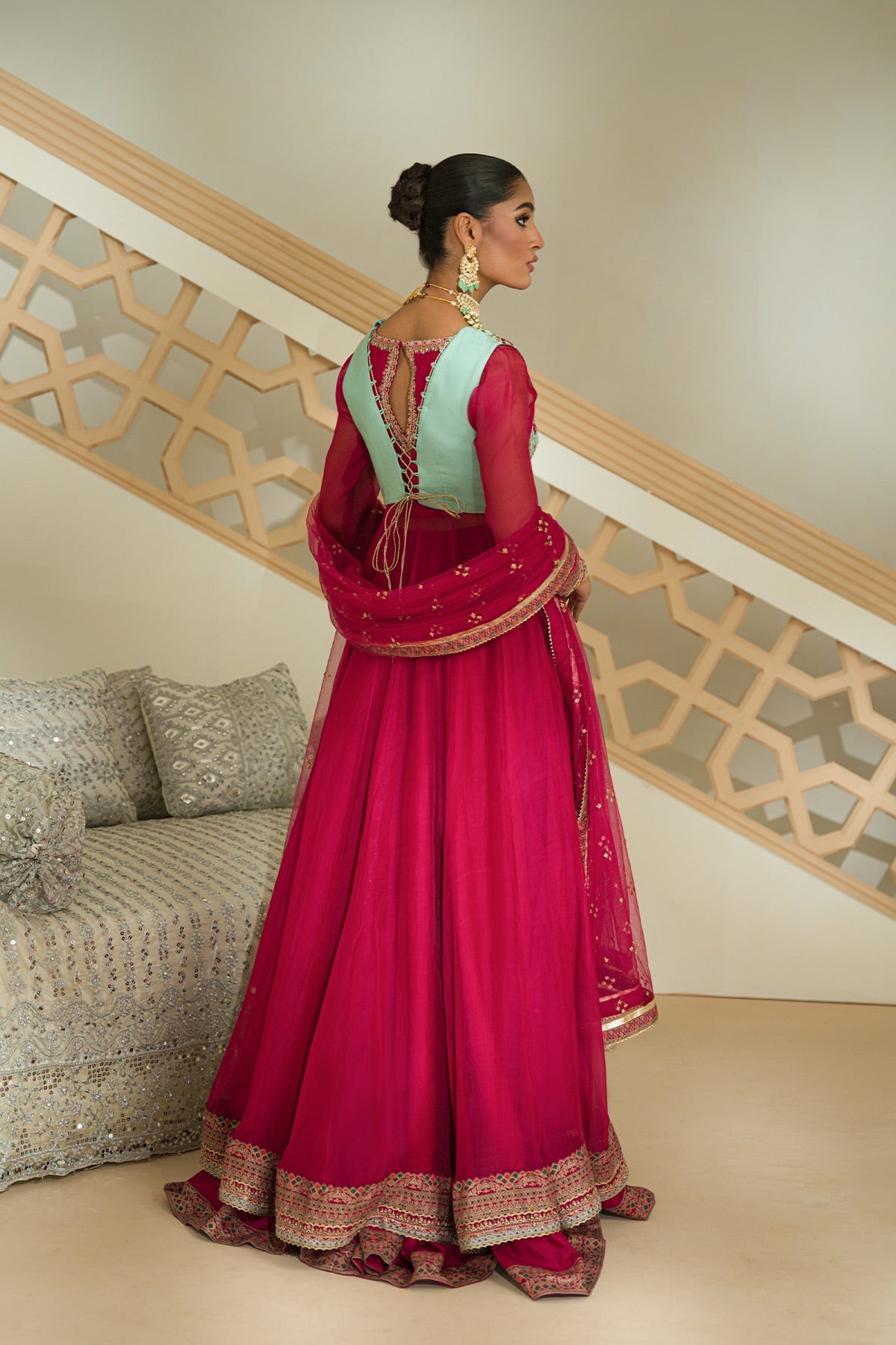 Mina Kashif | Wedding Formals | Jashn-e-gul by Mina Kashif - Designer Dress - Type: Bridal - Available at Libayah - 100% Original