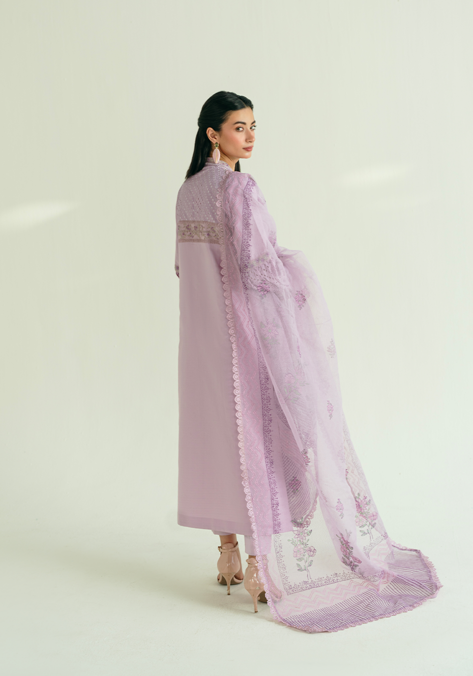 Zarqash | Whispers of Summer | LAVENDER VINES - Designer Dress - Type : Ladies Clothes - Available at Libayah - 100% Original