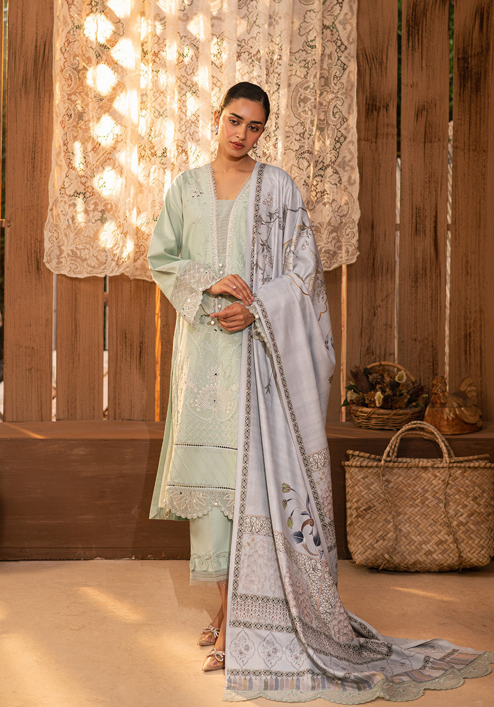 Zarqash | Kaya Casual Pret Fall 24 | ZQ OO7 AYLA by Zarqash - Designer Dress - Type: Ladies Clothes - Available at Libayah - 100% Original