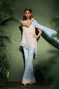 Afrozeh | Basic Pret 26 RTW | NACRE by Afrozeh - Designer Dress  - Type : Ladies Clothes - Available at Libayah - 100% Original 