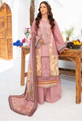 Humdum | Saira Bano Lawn 24 | D01 by HumDum - Designer Dress - Type: Ladies Clothes - Available at Libayah - 100% Original