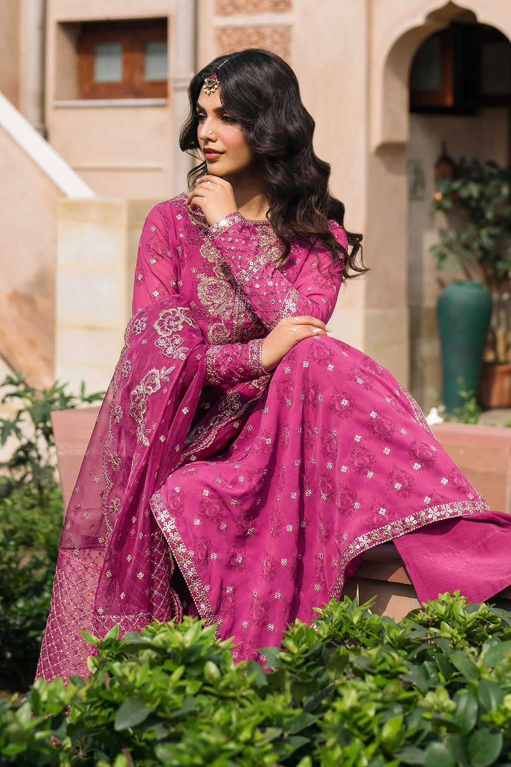 Iznik | Bandhani Formals | UE-326 by Iznik - Designer Dress - Type: Ladies Clothes - Available at Libayah - 100% Original