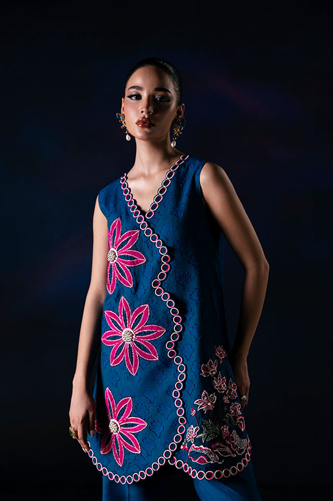 Fozia Khalid | Stardust Luxe | Vega by Fozia Khalid - Designer Dress - Type: Ladies Clothes - Available at Libayah - 100% Original