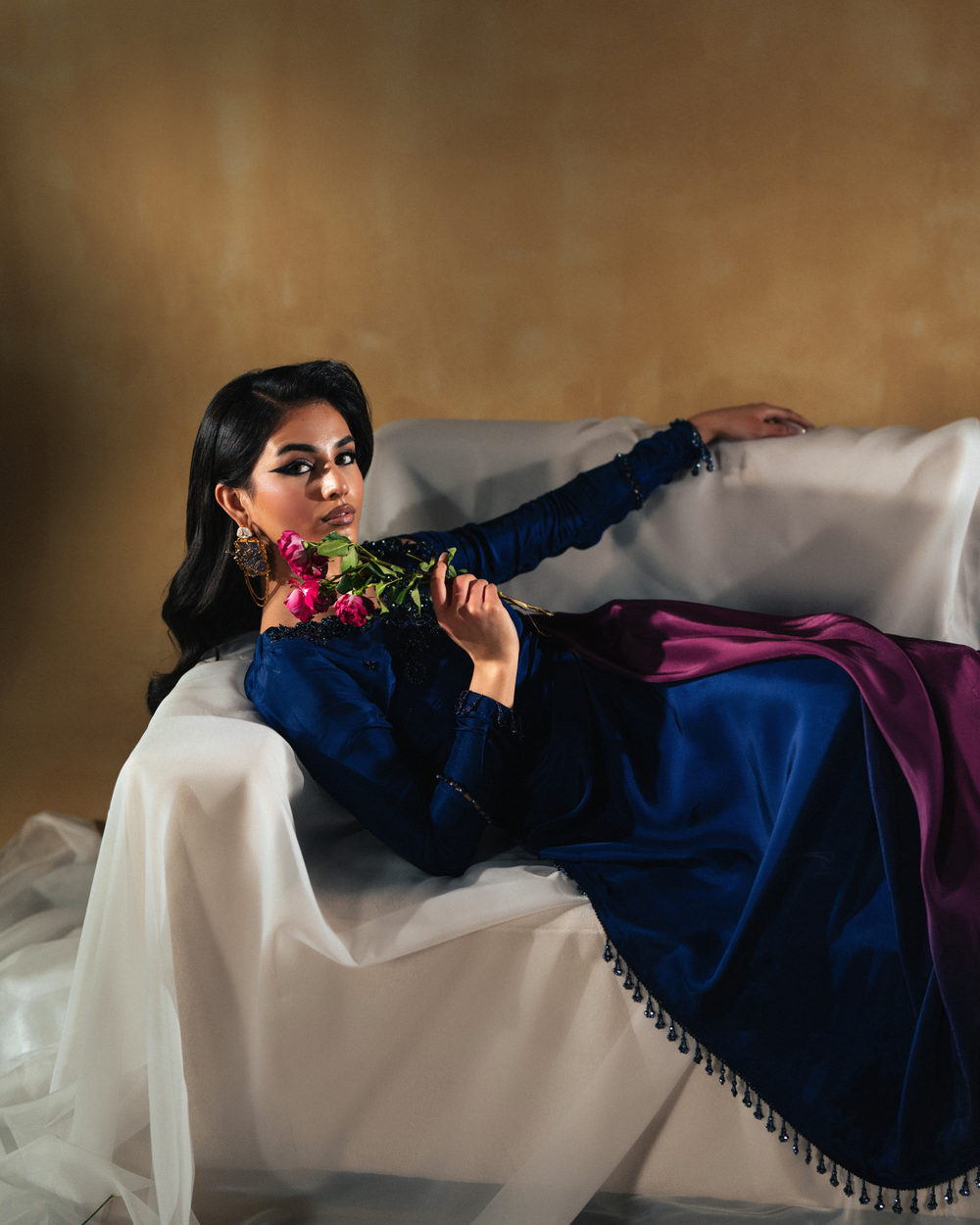 Vasal | Zyra Luxe Pret 26 | Sapphire drift by Vasal - Designer Dress  - Type : Ladies Clothes - Available at Libayah - 100% Original 