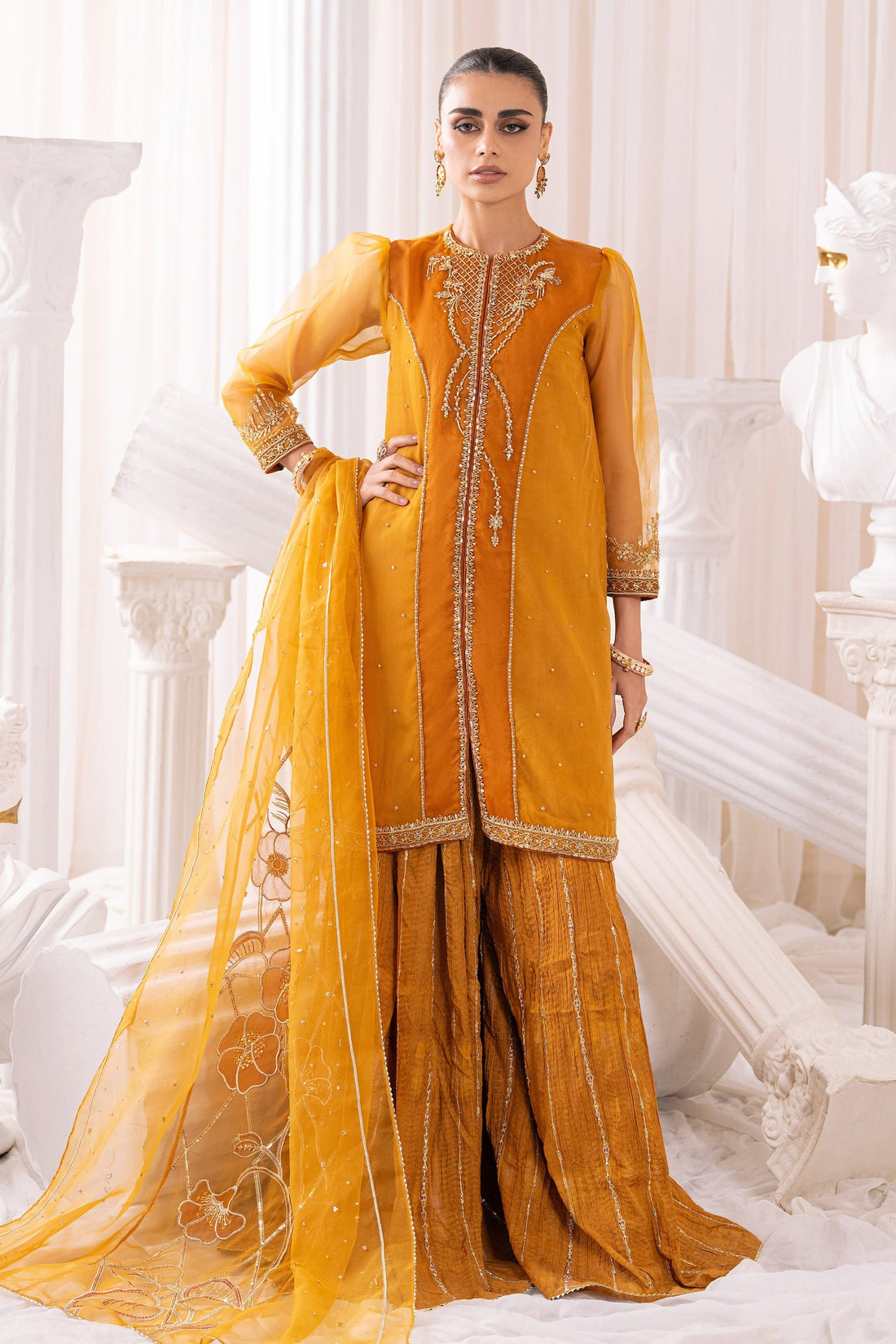Naqshi| Wedding Formals| SUMBUL by Naqshi - Designer Dress - Type: Ladies Clothes - Available at Libayah - 100% Original
