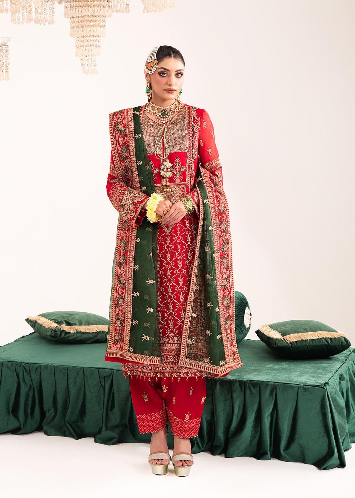 Dastoor | Sajni Luxury Eid Collection 24 | Dur-e-Shahwar by Dastoor - Designer Dress - Type: Ladies Clothes - Available at Libayah - 100% Original