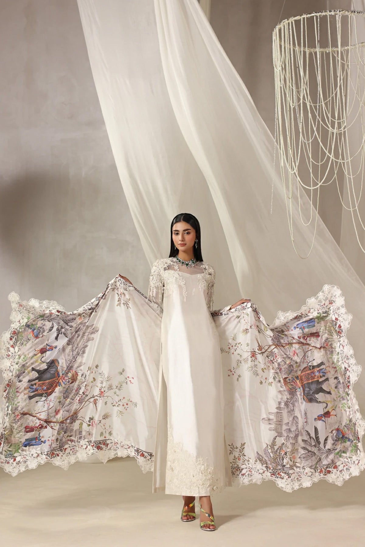 Musferah Saad | Into Twilight | Aria by Musferah Saad - Designer Dress  - Type : Ladies Clothes - Available at Libayah - 100% Original 