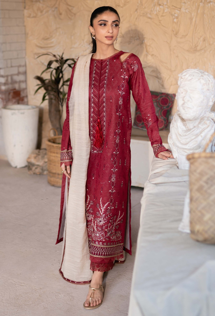 Humdum | Mirha Lawn 25 | Mirha - D01 by Humdum - Designer Dress - Type: Ladies Clothes - Available at Libayah - 100% Original