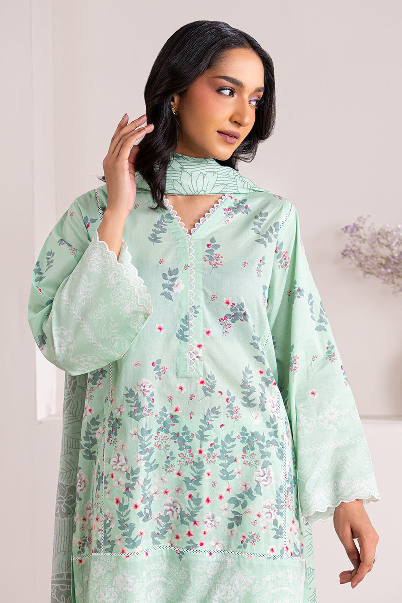 Cross Stitch | Daily Wear | MINT GRACE by Cross Stitch - Designer Dress - Type: Casuals - Available at Libayah - 100% Original