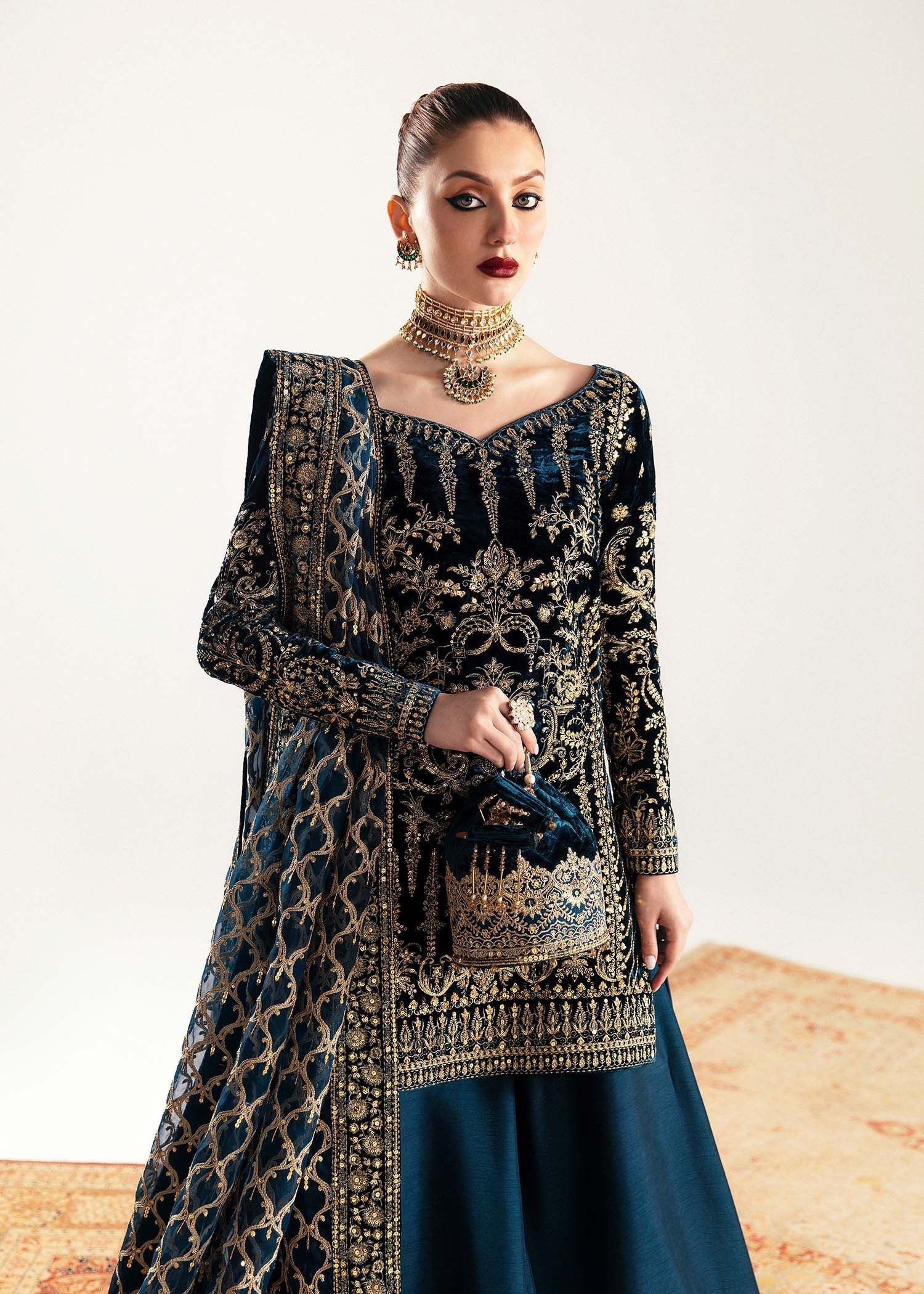 Kanwal Malik | Wedding Formals and Bridals | Nazmi by Kanwal Malik - Designer Dress - Type: Ladies Clothes - Available at Libayah - 100% Original