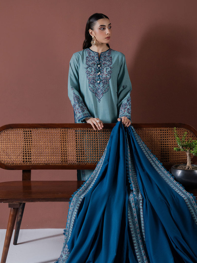 Faiza Faisal | Winter Edit 2024 | ERSA by Faiza Faisal - Designer Dress - Type: Ladies Clothes - Available at Libayah - 100% Original