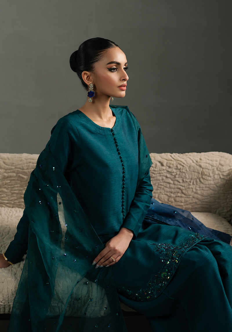 Zarqash | Silk Edit | ZQS 015 ELOISE by Zarqash - Designer Dress - Type: Ladies Clothes - Available at Libayah - 100% Original