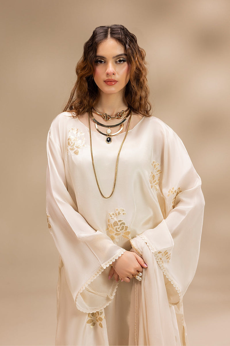Erum Khan | Lillia Summer Edit | Moon Pearl by Erum Khan - Designer Dress - Type: Ladies Clothes - Available at Libayah - 100% Original