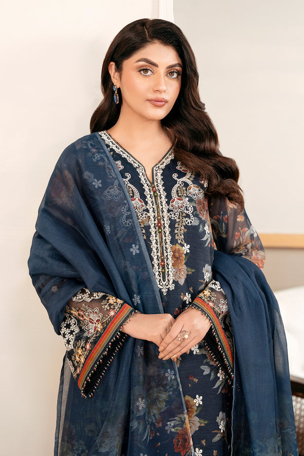 Baroque | Formal Collection | UF-4035 by Baroque - Designer Dress  - Type : Ladies Clothes - Available at Libayah - 100% Original 