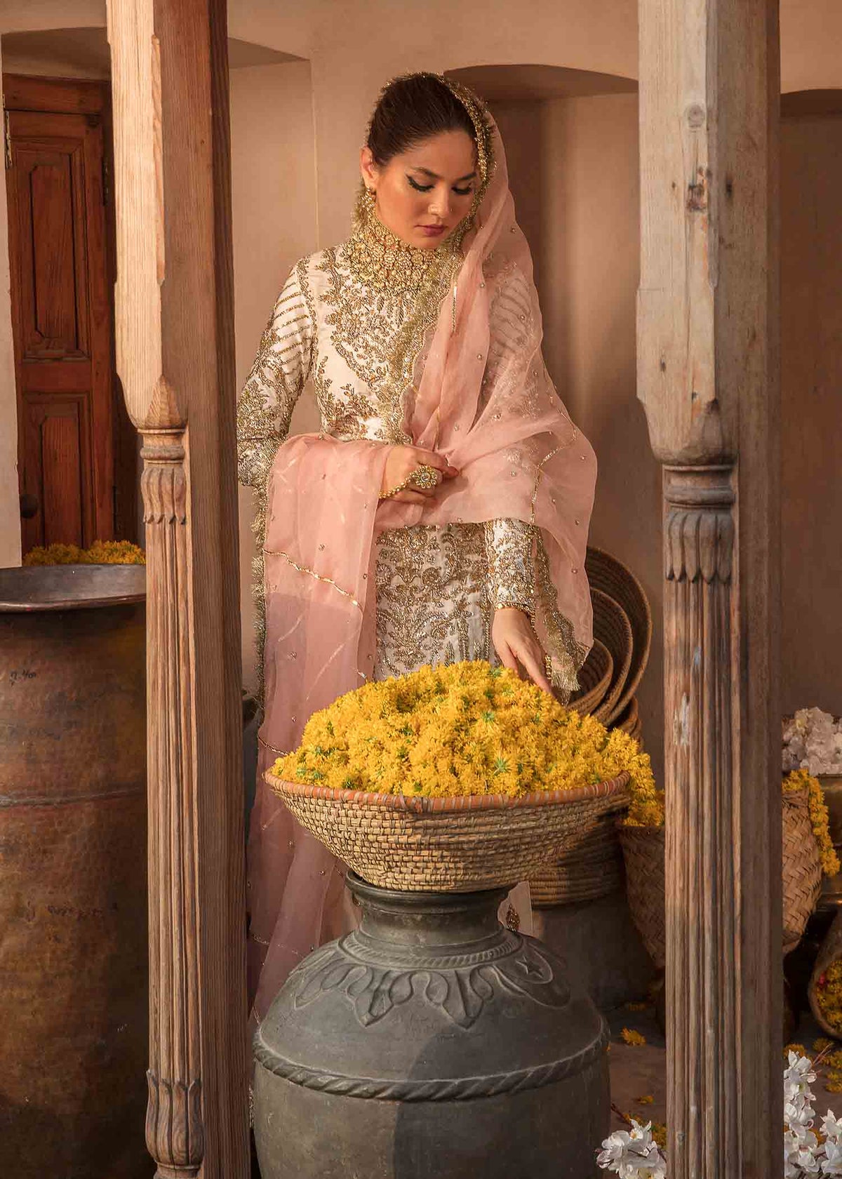 Kanwal Malik | Wedding Formals and Bridals | Nargis by Kanwal Malik - Designer Dress - Type: Ladies Clothes - Available at Libayah - 100% Original