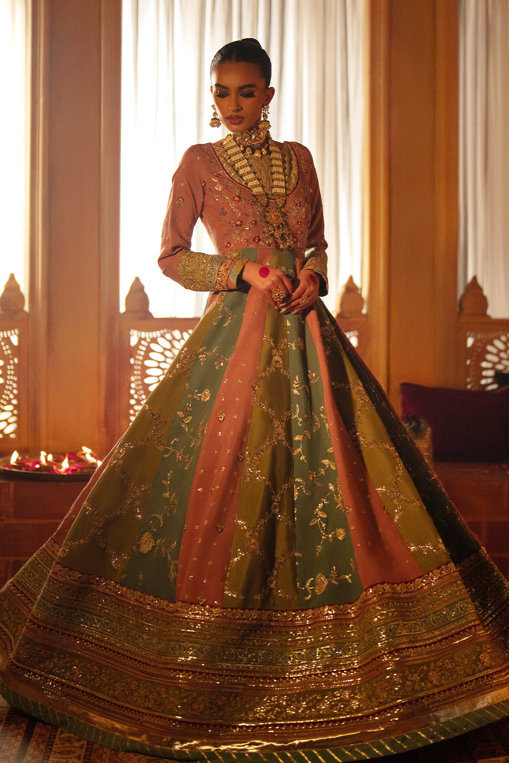 AJR Couture | The Silk Edition 25 | MASTANI by AJR Couture - Designer Dress - Type: Ladies Clothes - Available at Libayah - 100% Original