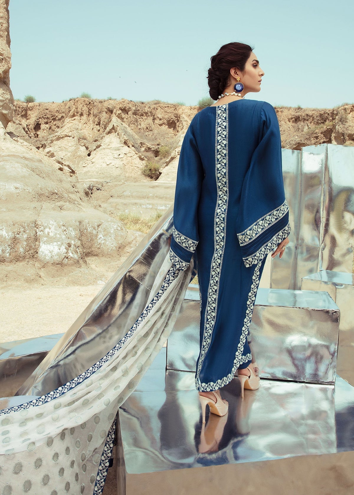 Saira Shakira | Luxury Pret | Prussia by Saira Shakira - Designer Dress  - Type : Ladies Clothes - Available at Libayah - 100% Original 