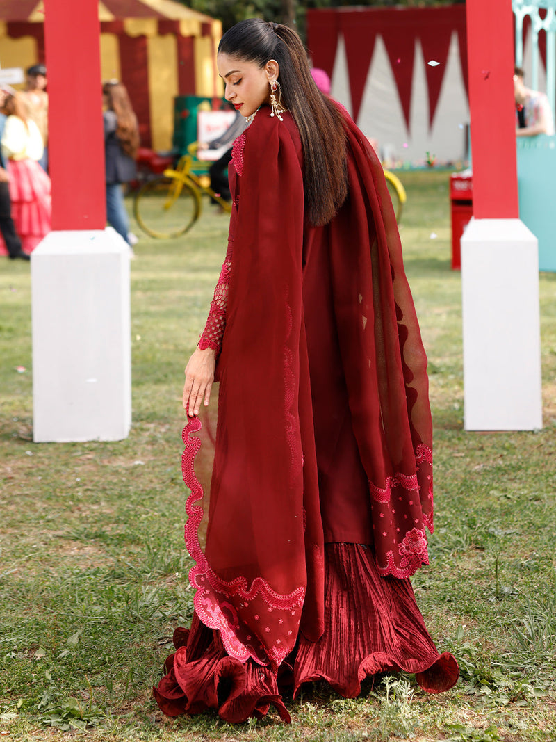 Bin Ilyas | Carnival Summer Edit 25 | 34 - B by Bin Ilyas - Designer Dress - Type: Ladies Clothes - Available at Libayah - 100% Original