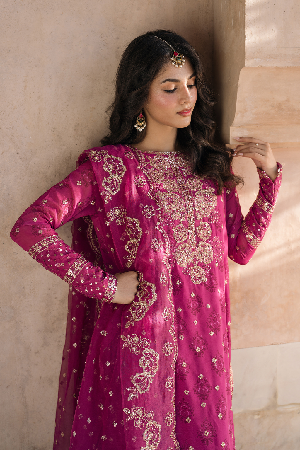 Iznik | Bandhani Formals | UE-326 by Iznik - Designer Dress - Type: Ladies Clothes - Available at Libayah - 100% Original