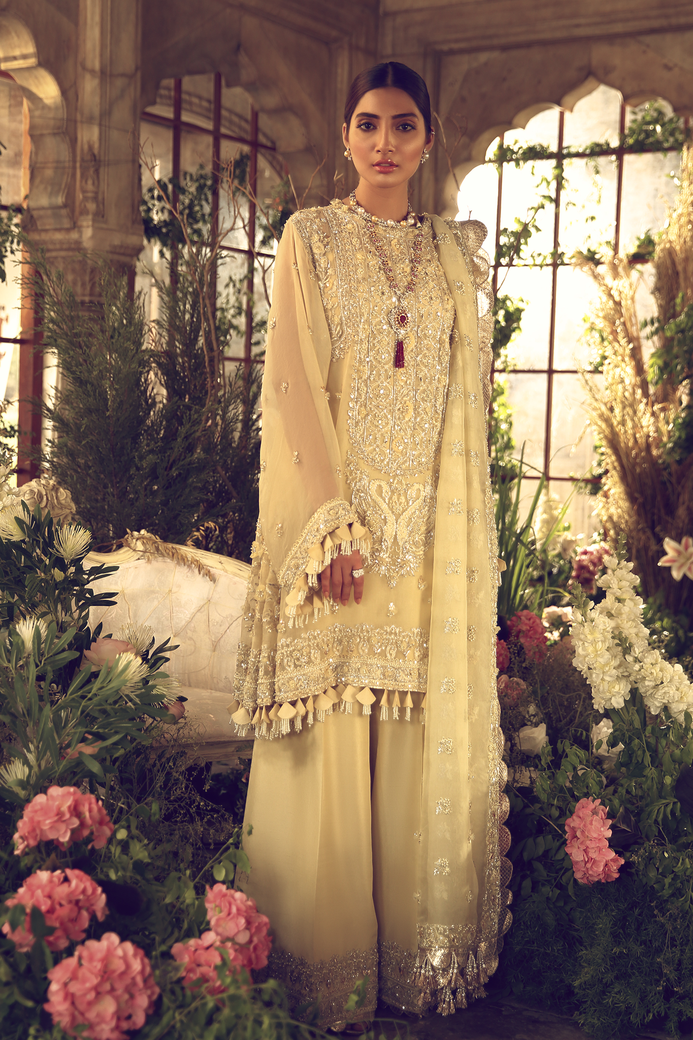 Elan | Reve dete Bridals | AEZEEN (EB-180667) by Elan - Designer Dress - Type: Bridal - Available at Libayah - 100% Original