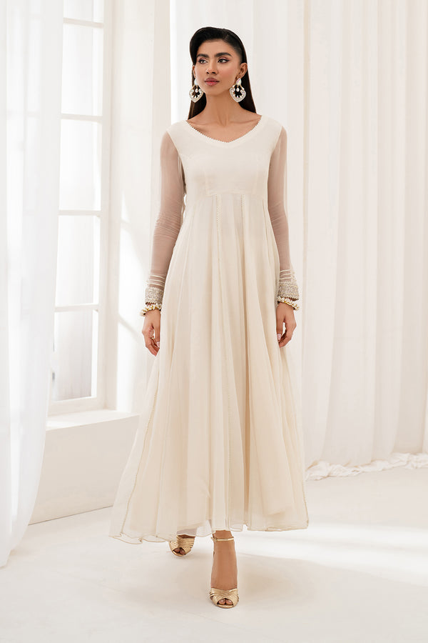 Baroque | Luxury Pret 25 | EMBROIDERED CHIFFON PR-1098 by Baroque - Designer Dress  - Type : Ladies Clothes - Available at Libayah - 100% Original 