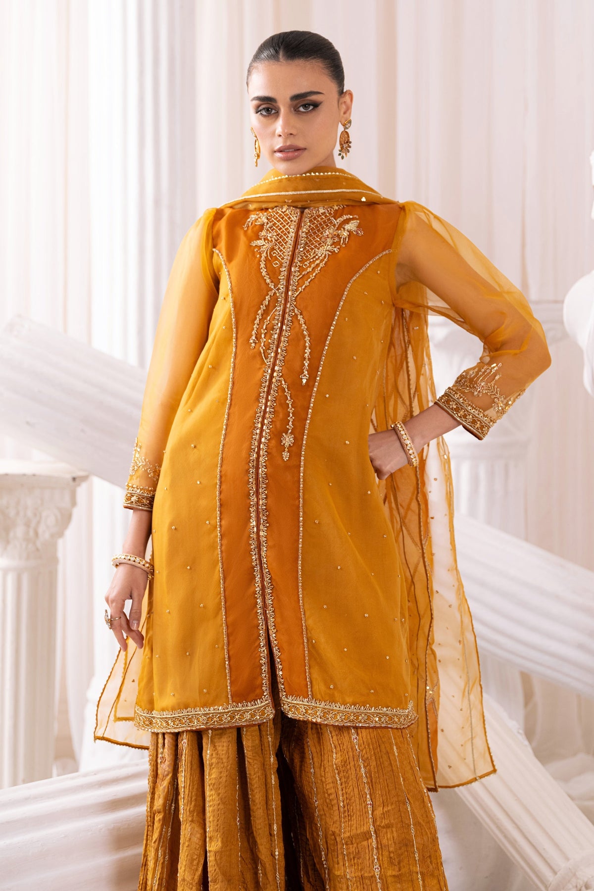 Naqshi| Wedding Formals| SUMBUL by Naqshi - Designer Dress - Type: Ladies Clothes - Available at Libayah - 100% Original
