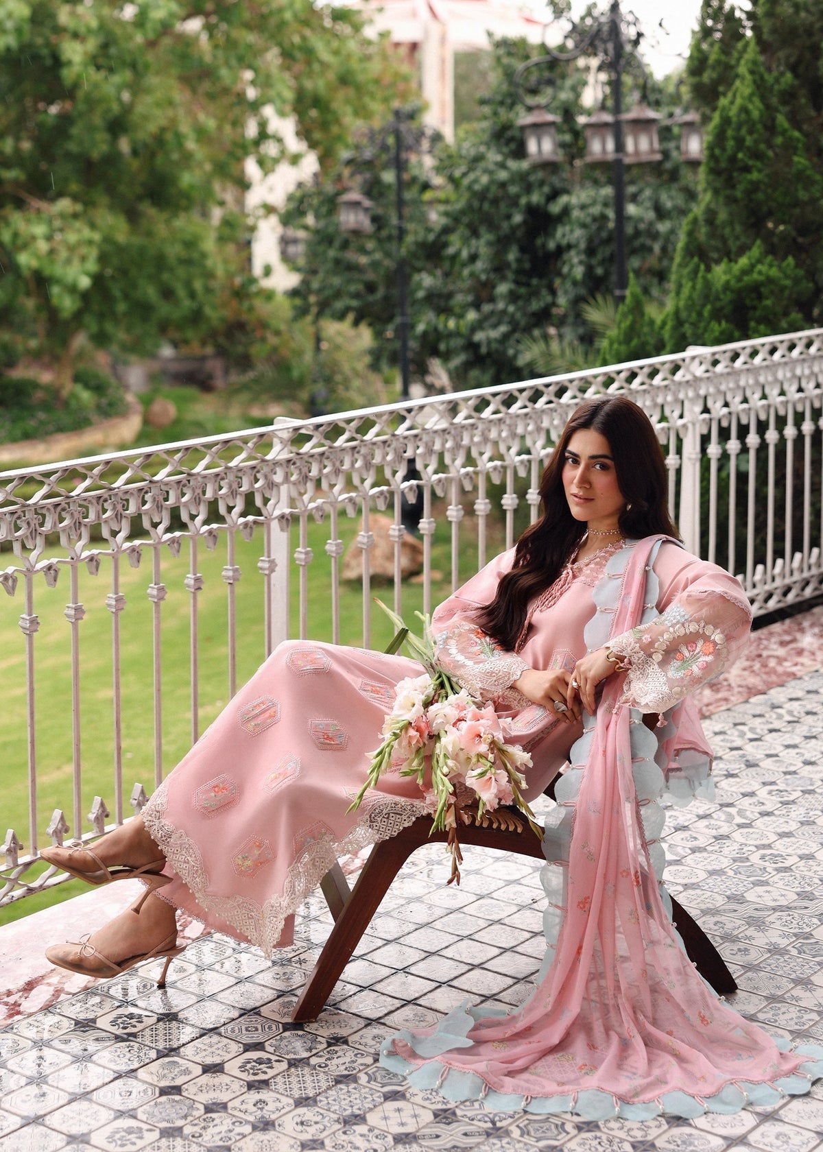 Sardinia | Embroidered Lawn Edit 26 | Rose Ridge by Sardinia - Designer Dress  - Type : Ladies Clothes - Available at Libayah - 100% Original 