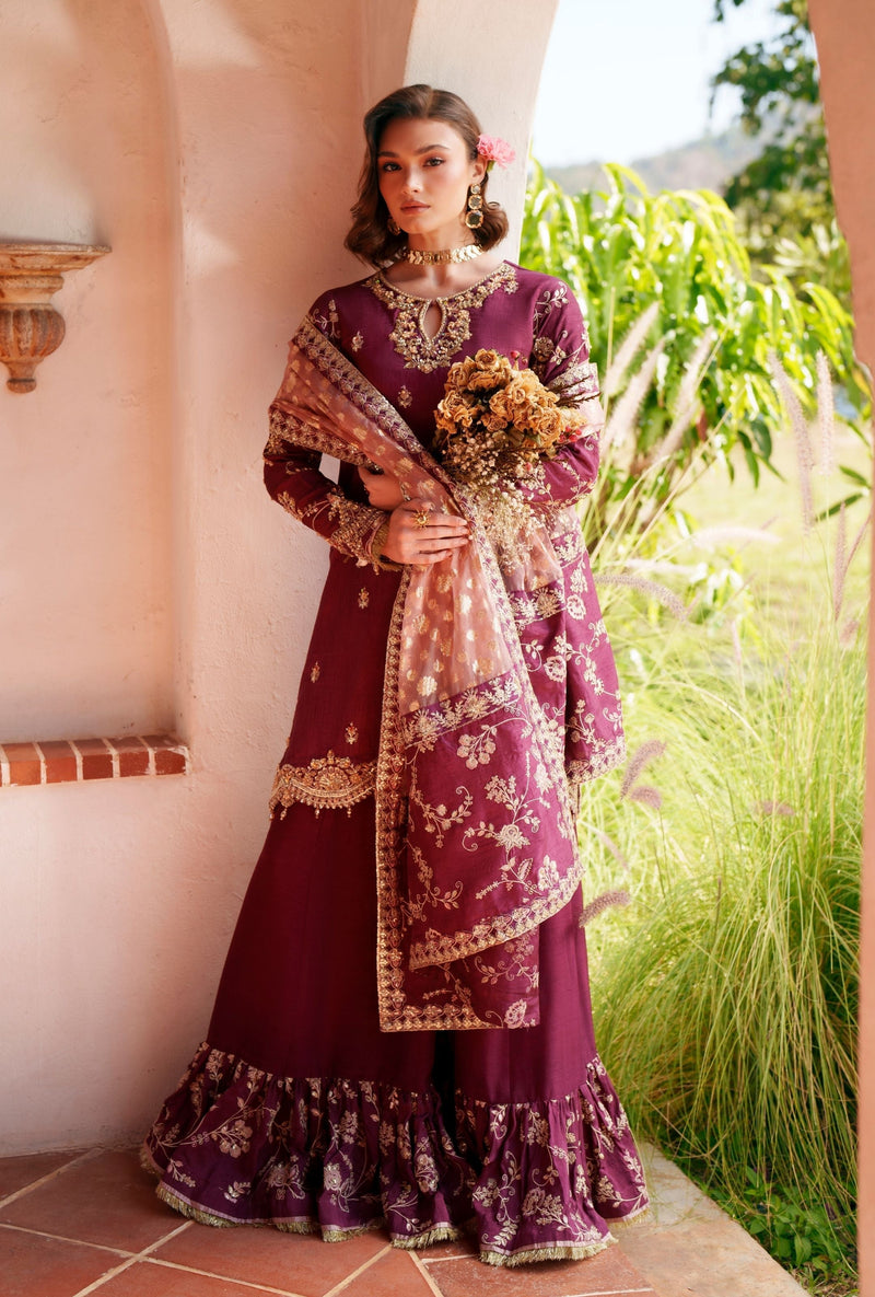 Inayat | Meharma Luxury Pret 26 | JAHAN by Inayat - Designer Dress  - Type : Ladies Clothes - Available at Libayah - 100% Original 