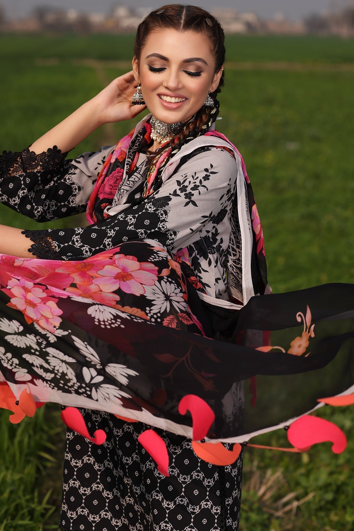 Charizma | Lawn Collection 24 | SP4-05 by Charizma - Designer Dress - Type: Casuals - Available at Libayah - 100% Original