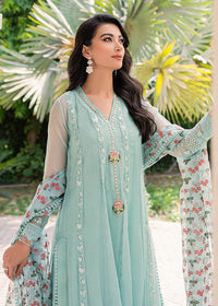Saira Shakira | Luxury Pret | Tiffany Blue by Saira Shakira - Designer Dress  - Type : Ladies Clothes - Available at Libayah - 100% Original 