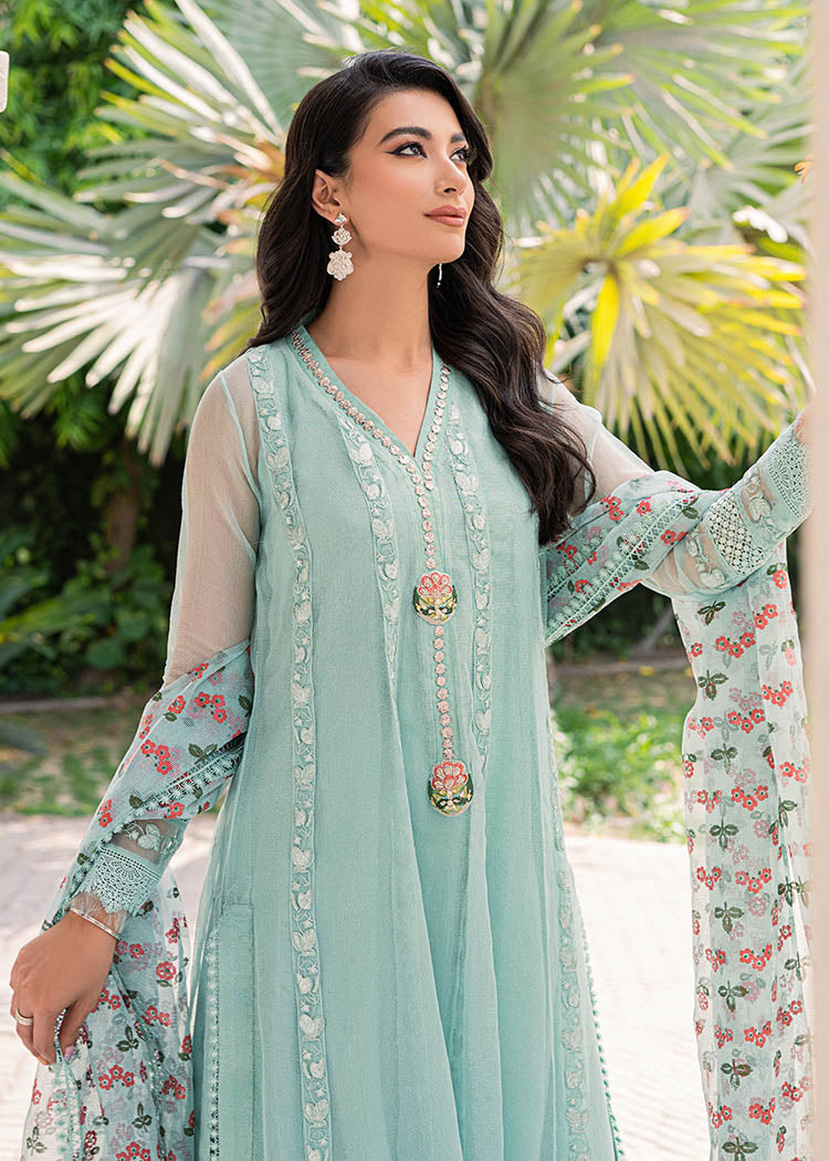 Saira Shakira | Luxury Pret | Tiffany Blue by Saira Shakira - Designer Dress  - Type : Ladies Clothes - Available at Libayah - 100% Original 